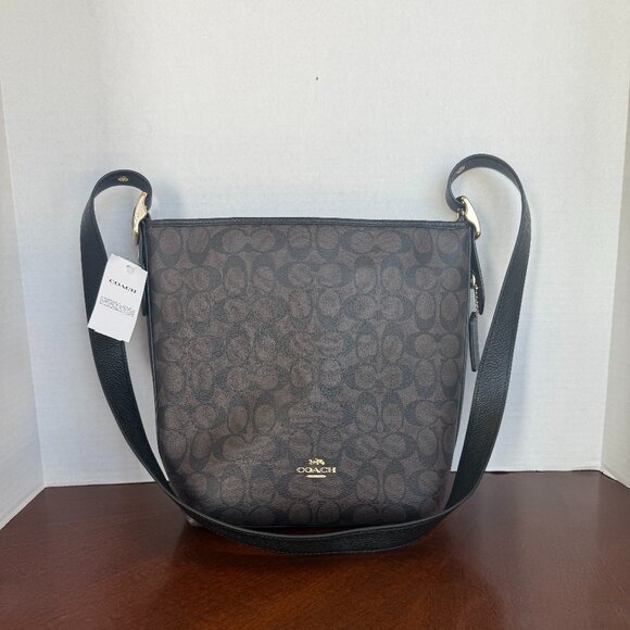 Coach VAL DUFFLE IN SIGNATURE CANVAS - Picture 1 of 4
